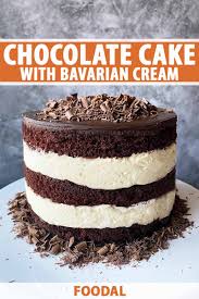 If using an electric mixer, use on slow. Chocolate Cake With Bavarian Cream Filling Foodal