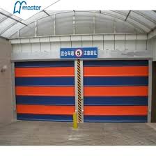 This must be attached to the garage door. China Fast Seal Closing Pvc Vertical Stacking Roll Up Garage Door China Automatic Doors High Speed Door Price