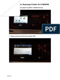 Click and select save, specify save as, then click conserve to download and install the data. Factory Reset For Samsung Printer Sl C1860fw Software Digital Technology