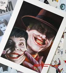 I took one smiling, one neutral, plus plenty of pictures to see how he smiled. Artstation Joker Jack Nicholson Stew Illustrations