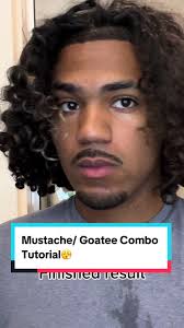 Mustache/ Goatee Combo Tutorial😮‍💨#barber #mustache #shaveasmr #beard  #goateeandmustachecombo #goate #straightrazor #CapCut