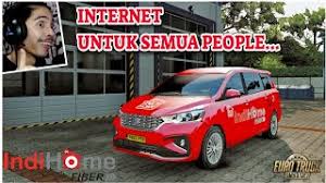 Saat ini, telkom terus mengembangkan jaringannya ke seluruh pelosok indonesia agar layanan indihome, yang berbasis fiber optic telah merambah pelanggan di 60 kota seluruh indonesia, baik. Siap Pasang Indihome Sampai Ke Pelosok Desa Ets2 Mod Indonesia Youtube