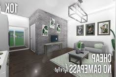 Design ideas for a classic open plan living room in london with a reading nook, beige walls, light hardwood flooring, a standard fireplace, a wall mounted tv and beige floors. 9 Bloxburg Living Room Ideas Aesthetic Bedroom Home Building Design House Rooms
