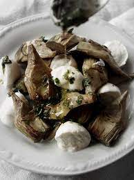 Caprese Con Carciofi Arrostiti La Volonta Anevrotica Carciofi Idee Alimentari Arrosto