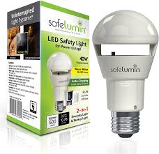 Safelumin Sa19 450u27 Led Emergency Light Bulbs For Home Safety During A Power Outage Or Power Failure Battery Backup Lasts 3 Hours 40w Equivalent 470lm 2700k Warm White Amazon Com