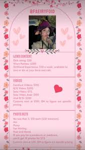 Kalea has gone back to only fans, hired Managment, and has an entire sex  work menu that involves hardcore porn for sale. : rLavLuneeeSnark