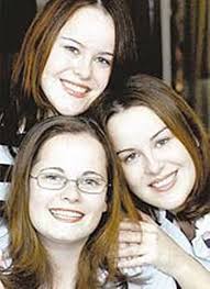 Triplets down the aisle