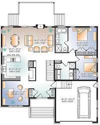 Spacious 2 bedroom 2 bath house plans. House Plan 034 01095 Modern Plan 1 600 Square Feet 2 Bedrooms 2 Bathrooms In 2021 Home Design Floor Plans Floor Plan Design House Plans