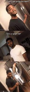 Only A Spoon Full | Comically Large Spoon | Know Your Meme