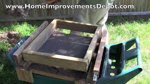 Then i dump the rock free soil back into my garden. Build Your Own Dirt And Soil Sifter Cheap And Easy Youtube