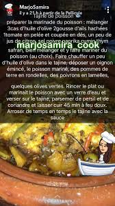 Epingle Par Jeancharle Sur Marjo Samira Recette Recettes De Cuisine Tajine Poisson Recette Samira
