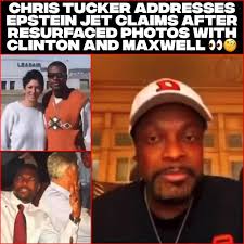 #ChrisTucker addresses Epstein jet claims after resurfaced photos with  Clinton and Maxwell 👀🧐 #viral #trending #explore #explorepage , ✍️  @beingtripurari_