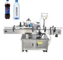 Semi-Automatic Piston Self-Adhesive Flat Plastic Bottle Labeling Machine  for Hand Sanitizer