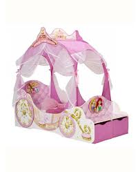 Dreamy princess carriage bed if you can't stay in disney world's cinderella suite, can you. Princess Carriage Toddler Bed Mattress And Storage Price Right Home