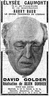 Julien Duvivier et Harry Baur évoquent David Golder (1931)
