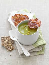 Veloute De Haricots Verts Au Chorizo Recette Recettes De Cuisine Soupe Haricot Recette