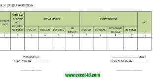 Contoh piagam penghargaan lomba kejuaraan format. Function Contoh Format Buku Agenda Surat Masuk Dan Keluar Dengan Excel Rumus Ajaib