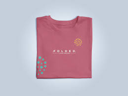Free Folded T Shirt Apparel Mockup To Showcase Your Design In A Photorealistic Look Psd File Consists Of Smart Obje In 2020 Clothing Mockup Shirt Mockup Clothing Logo
