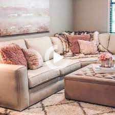 Best Friends Forever Typewolf Beige Couch Living Room Beige Sofa Living Room Pink Living Room Decor