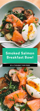 Healthy smoked salmon bagel breakfast adore foods red onions, bagels, fresh dill, salmon slices, dill pickles, capers and 1 more sheet pan eggs with smoked salmon, cream cheese and dill purewow salt, fresh dill, unsalted butter, eggs, freshly ground black pepper and 5 more Smoked Salmon Recipes That Don T Require Bagels