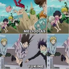 Meliodas Or Yukine Don T Click Here Huntinganime You Might Fol Anime Memes Otaku Noragami Anime Anime Memes Funny