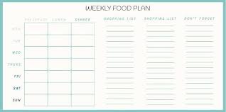 If you're new to outline meals you plan to eat for the week and use it as a guide. Meal Planning Template Create Your Own Meal Planner