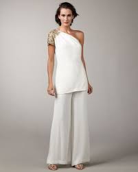 Wide Leg Crepe Pants Mother Of The Groom Suits Women S Evening Dresses Dresses