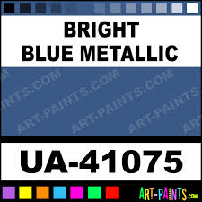 Bright Blue Metallic Ultra Glo Enamel Paints Ua 41075