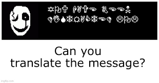 Gaster's alphabet from undertale) • webdings fonts The Best 23 Gaster Language Text Generator Aboutmarkstock