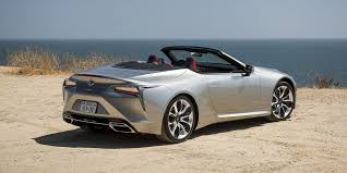 It skews to the luxury end of the spectrum rather than offering a pure sports car experience. 2021 Lexus Lc500 Convertible Priced Starting At 102 025