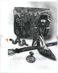 1990 Press Photo Bradley Levin Jewelry Designer