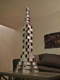 Assignment requirements will dictate the way the structure can be built. 8 Card Towers Ideas Cards Alice In Wonderland Engineering Challenge
