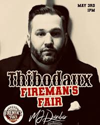 Headed to Thibodaux with the gang for the Annual Thibodaux Fireman's Fair.  Saturday May 3rd, 1 PM. Free Festival. No tickets required! See you soon  #louisianafairsandfestivals #thibodauxfiremansfair #festivalseason  @thibodauxvolfiredept
