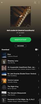 How to add songs to a spotify playlist. Spotify Playlist Dark Academia Classical Classical Music Playlist Best Spotify Playlists Spotify Playlist