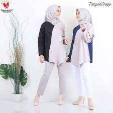 Blouse ld 100 cm, tidak termasuk kerudung ( fit to xl ). Jual Blouse Atasan Wanita Blus Fashion Muslim Wanita Kekinian Terbaru Size Xl Visca Murah Juni 2021 Blibli