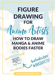 Draw a big circle, divide it into 4 equal sections. Figure Drawing For Anime Artists Draw Better Bodies And Proportions With This Simple Technique Painting Dreamscapes