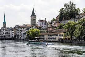 Zurich Una Ciudad De Agua Con Mucho Arte Ciudades Zurich Hermosos Paisajes
