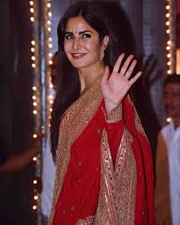 Katrina Kaif Looks All Elegant As Opts Bling Red Bridal Lehenga For Diwali  Celebration - HungryBoo | Bridal lehenga red, Bridal lehenga, Indian wedding  outfits