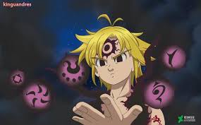 In italian as galvagin and galvano; Meliodas With Five Commandments By Kinguandres On Deviantart Seven Deadly Sins Anime Seven Deady Sins Seven Deadly Sins