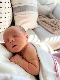 Slow days in the newborn bubble 👼🏼🩰 ☁️ motherhood the first time is  magical —but the second carries so much more confidence, wisdom, and grace  for each day. You understand how precious