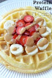3 Ingredient Protein Waffle One Carb Nourriture Que Faire A Manger Gateau Proteine