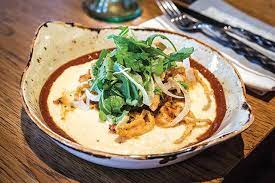 B Highball Harvest B Br The Ritz Carlton S Farm To Table Resto Caters To The City S Food Conscious Millennials With Southern Skirt Steak Food Food Issues