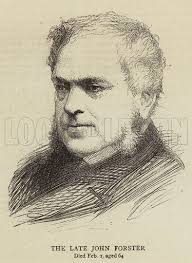 The Late John Forster stock image