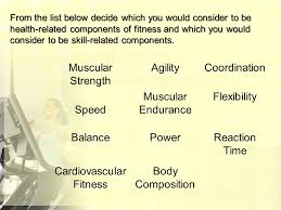Muscular strength refers to the ability of your muscles to produce force. Components Of Fitness Ppt Video Online Download