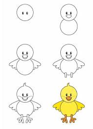 Lernen Sie Schritt Fur Schritt Wie Man Kinder Anspricht 17 Tiere Einfach Aus Ovalen Zu Zeic Lernen Easy Drawings Art Drawings For Kids Drawing Lessons