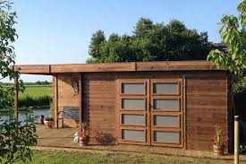 Finden sie jetzt eine große auswahl hochwertiger gartenhäuser verschiedener bauweisen zum günstigen preis. Gartenhaus Blockhutte Fonteyn Module Hochdruck Impragniert 400 Cm X 300 Cm Holz Gartenhauser Gartenhauser