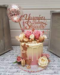 Maybe you would like to learn more about one of these? Baby Shower Cake Pink And Rose Gold Drip Cake Novocom Top