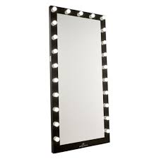 Full length standing mirror with lights. Hollywood Iconic Full Length Vanity Floor Mirror Impressions Vanity Co In 2020 Floor Mirror Floor Mirror With Lights Full Length Vanity Mirror With Lights