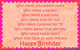 Check spelling or type a new query. Birthday Poems For Aunt Wishesmessages Com