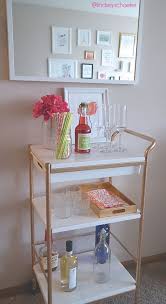 Ikea Bar Cart Hack The Curly Diaries Ikea Bar Ikea Bar Cart Home Diy